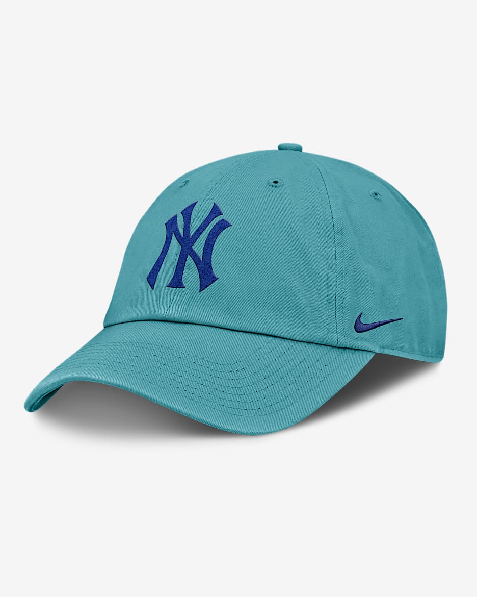 NIKE×YANKEES Club CAP New York Yankees Club Men's Nike MLB Adjustable Hat. Nike.com